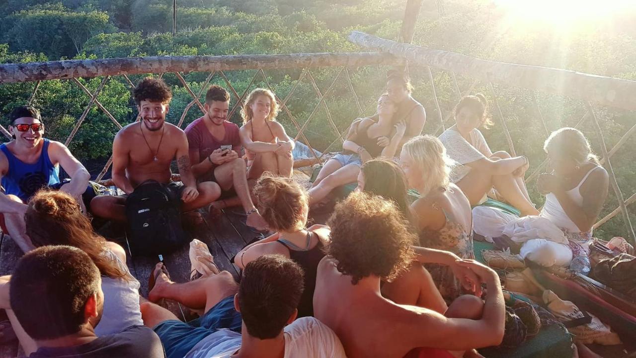 Lagarto Na Banana Hostel Praia de Pipa Exterior foto