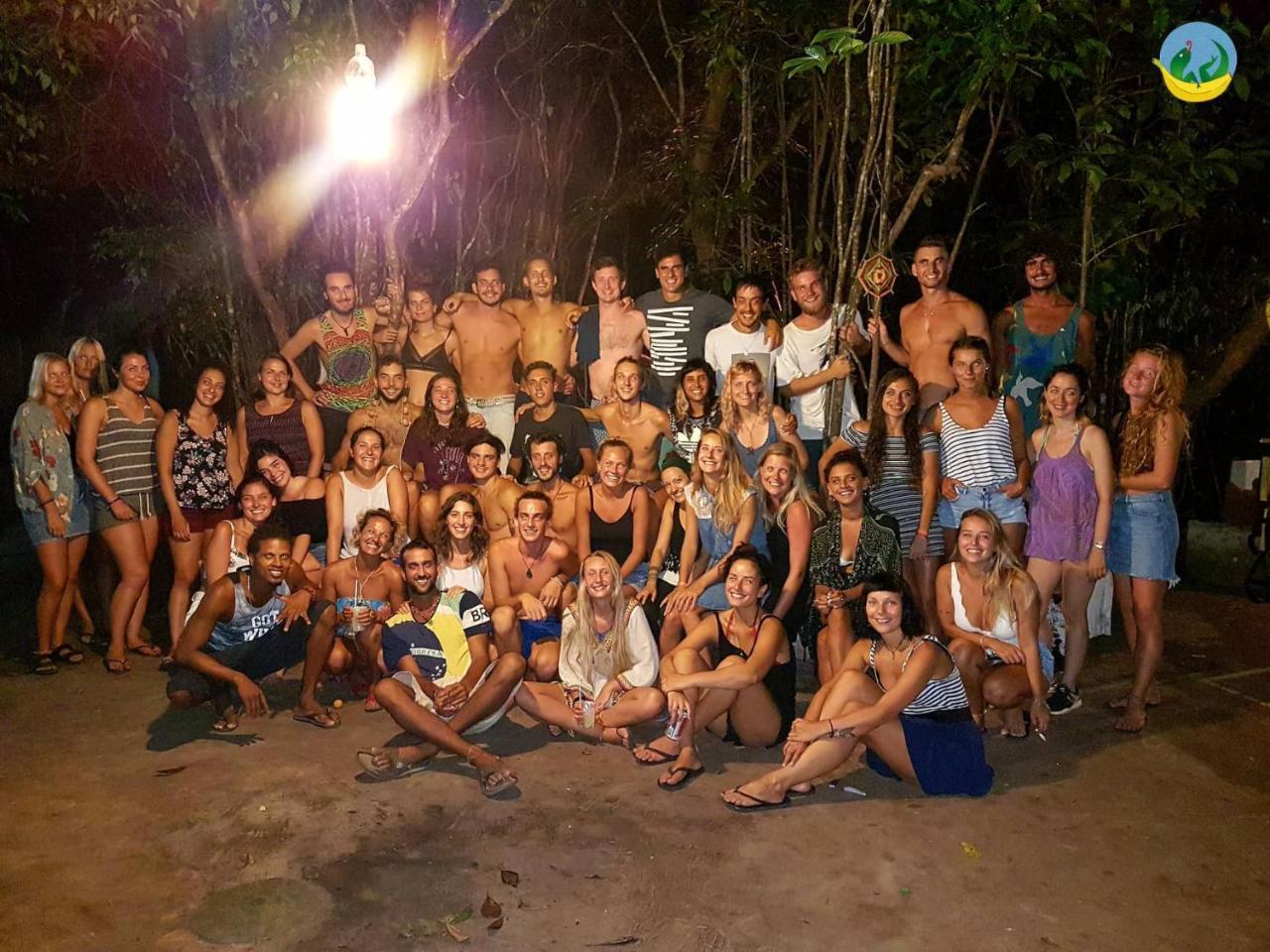 Lagarto Na Banana Hostel Praia de Pipa Exterior foto