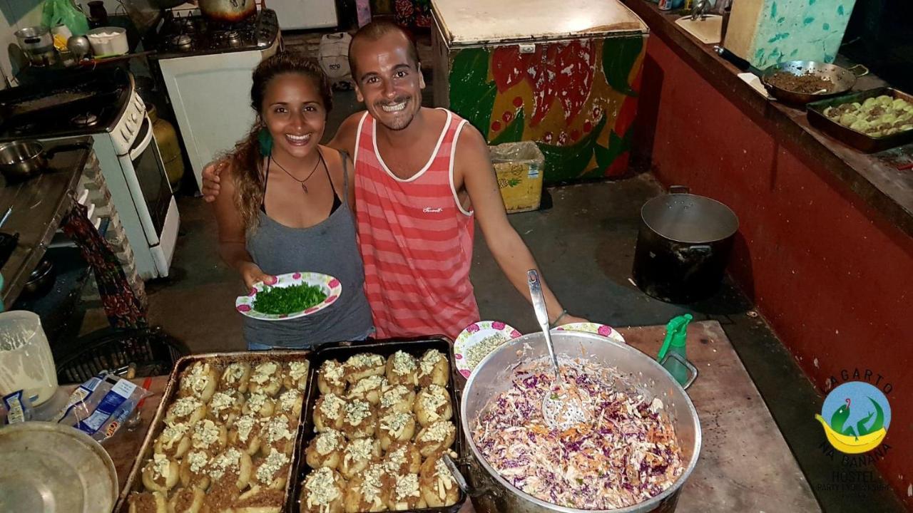 Lagarto Na Banana Hostel Praia de Pipa Exterior foto